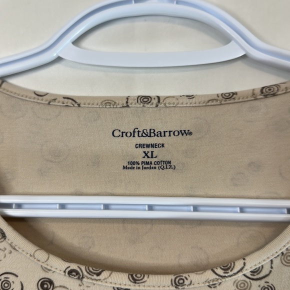 Croft & Barrow XL Short Sleeve Crewneck - Picture 3 of 3